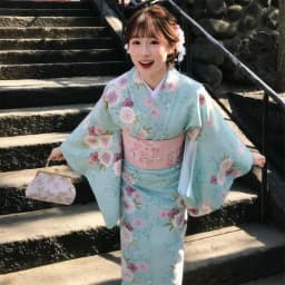 New Arrival Kimono Style Girl's Dress Firework Exterior Photography Portrait Selfie Studio Clothing Polyester Fabric