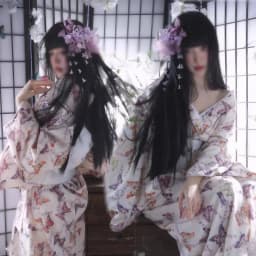 New Arrival Kimono Style Girl's Dress Firework Exterior Photography Portrait Selfie Studio Clothing Polyester Fabric