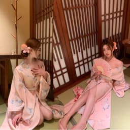 New Arrival Kimono Style Girl's Dress Firework Exterior Photography Portrait Selfie Studio Clothing Polyester Fabric