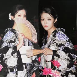 New Arrival Kimono Style Girl's Dress Firework Exterior Photography Portrait Selfie Studio Clothing Polyester Fabric