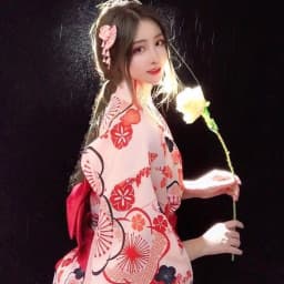 New Arrival Kimono Style Girl's Dress Firework Exterior Photography Portrait Selfie Studio Clothing Polyester Fabric