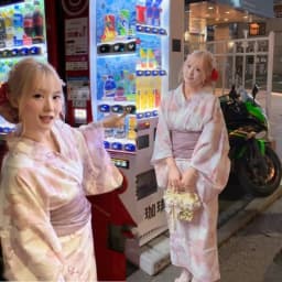 New Arrival Kimono Style Girl's Dress Firework Exterior Photography Portrait Selfie Studio Clothing Polyester Fabric