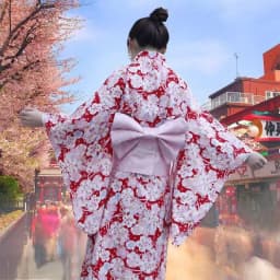 New Arrival Kimono Style Girl's Dress Firework Exterior Photography Portrait Selfie Studio Clothing Polyester Fabric