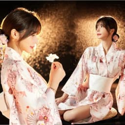 New Arrival Kimono Style Girl's Dress Firework Exterior Photography Portrait Selfie Studio Clothing Polyester Fabric