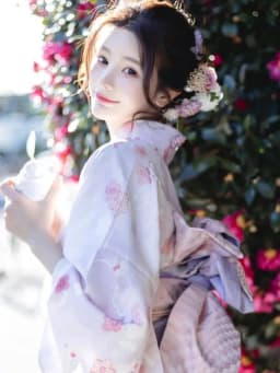 New Arrival Kimono Style Girl's Dress Firework Exterior Photography Portrait Selfie Studio Clothing Polyester Fabric