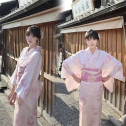 New Arrival Kimono Style Girl's Dress Firework Exterior Photography Portrait Selfie Studio Clothing Polyester Fabric