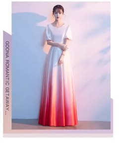 Adult Women's Long Skirt Velvet Performance Costume Gold Red Stage Chorus Conducting Dress Summer New Style Sparkling Sequin