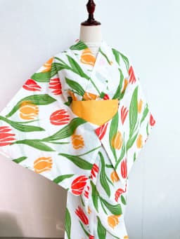New Traditional Sle Kimono Batobe Cotton Material Photoaphy Conference Floral Color Women's Ethnic Clothing Stage Costume