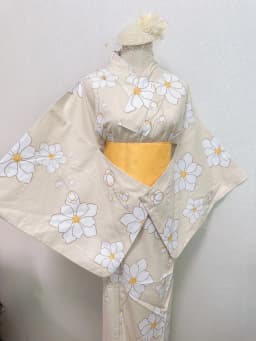 New Traditional Sle Kimono Batobe Cotton Material Photoaphy Conference Floral Color Women's Ethnic Clothing Stage Costume