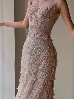 Ele Heavy Embellied Morning Robe for Women Wedding Dr Skirt Faionable Mid-Waist Zipper Sle Long Evening Gown