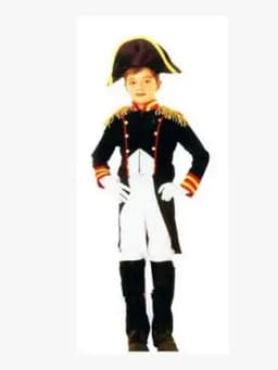 Napoleon Costume Children's Stage Performance loween Parent-Child Relationip Outfit Polyester Spandex Traditional Ethnic...