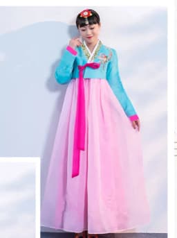 Children's Day Performance Costume Korean Traditional Male Female Student Dance Stage Outfit Primary Middle School Students