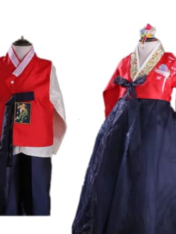 Children's Day Performance Costume Korean Traditional Male Female Student Dance Stage Outfit Primary Middle School Students
