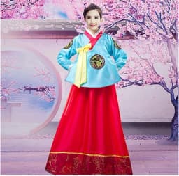 Children's Day Performance Costume Korean Traditional Male Female Student Dance Stage Outfit Primary Middle School Students