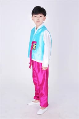 Children's Day Performance Costume Korean Traditional Male Female Student Dance Stage Outfit Primary Middle School Students