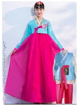 Children's Day Performance Costume Korean Traditional Male Female Student Dance Stage Outfit Primary Middle School Students