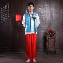 Children's Day Performance Costume Korean Traditional Male Female Student Dance Stage Outfit Primary Middle School Students