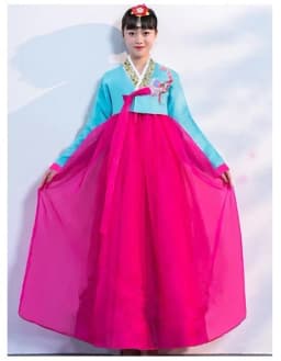 Children's Day Performance Costume Korean Traditional Male Female Student Dance Stage Outfit Primary Middle School Students