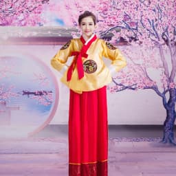 Children's Day Performance Costume Korean Traditional Male Female Student Dance Stage Outfit Primary Middle School Students