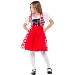 Children's Bavarian Farmhouse Style Munich Beer Festival Dress Girls Country Fashion Traditional Chinese Ethnic Stage Costume