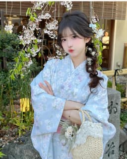 New Style Women's Kimono Japanese Style Improved Kimono Bathrobe Fairy Girl Travel Photography Kimono Daily Occasion Autumn S...