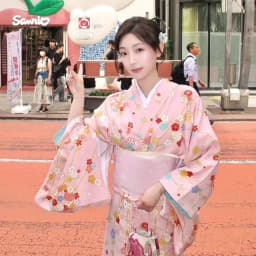 New Style Women's Kimono Japanese Style Improved Kimono Bathrobe Fairy Girl Travel Photography Kimono Daily Occasion Autumn S...