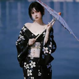 New Style Women's Kimono Japanese Style Improved Kimono Bathrobe Fairy Girl Travel Photography Kimono Daily Occasion Autumn S...