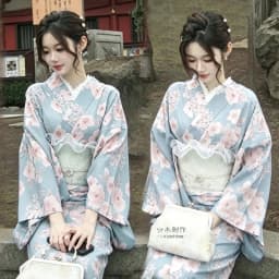 New Style Women's Kimono Japanese Style Improved Kimono Bathrobe Fairy Girl Travel Photography Kimono Daily Occasion Autumn S...
