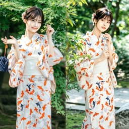 New Style Women's Kimono Japanese Style Improved Kimono Bathrobe Fairy Girl Travel Photography Kimono Daily Occasion Autumn S...
