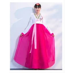 New Traditional Korean Hanbok Princess Skirt Performance Costume National Dance Sport Event Women's Fashion Ancient Style