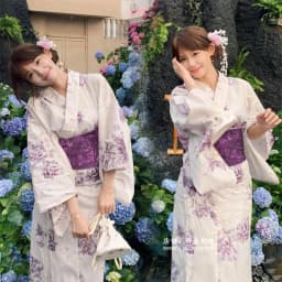 Summer New Cherry Blossom Kimono Robe Photography Costume Youth Daily Wear Floral Print Bathrobe Girl's Traditional Japanese ...