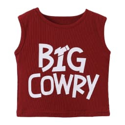 Red Jazz Dance Performance Outfit Children's Streetwear Show Trendy Girl Set Child Model Clothing Stage Performance Costume