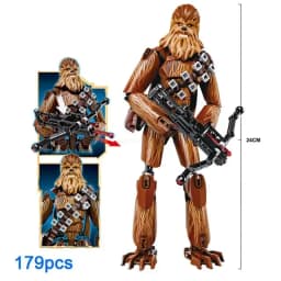 452pcs Star War Anime Figure Battle With Lightsabers Model Dolls Mandalorian Assembling Handmade Ornaments Decor Boy Toy Gift