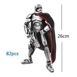 452pcs Star War Anime Figure Battle With Lightsabers Model Dolls Mandalorian Assembling Handmade Ornaments Decor Boy Toy Gift