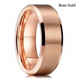 Fashion Men’s Silver Color Black Stainless Steel Ring Groove Multi-Faceted Ring For Men Women Engagement Ring Anniversary Gifts