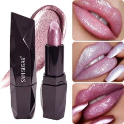 Metallic Twinkling Lipstick Moisturizing Lip Color Waterproof Lasting Pearly Lip Gloss Brilliant Charming Lips Cosmetic