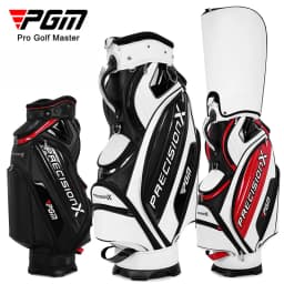 PGM Men Golf Bags PU Waterproof Large Capacity Standard Bag Hold 14 Clubs QB034
