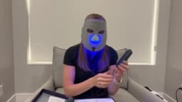 Hello Face Wireless Near-Infrared and Red Light Facial Mask For Powerful Professional Ultra-light Mask