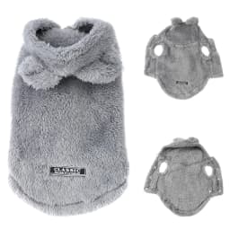 Soft Fleece Pet Dog Coat For Small Medium Dogs Cats Winter Warm Puppy Hoodie Sweater French Bulldog Jacket Chihuahua Clothes