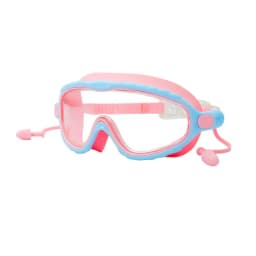 Kids Swimming Goggles for Boys & Girls (3-15 Years) - Big Frame HD View, Anti-Fog, No-Leak, Comfortable Silicone Swim Goggles