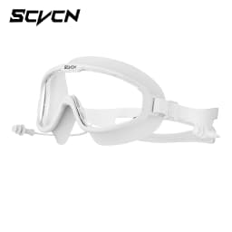 SCVCN Swimming Goggles Full Frame Swim Eyewear Clear Anti-fog Anti-ultraviolet Safe Water Lenses Accessories Triathlon Men Women
