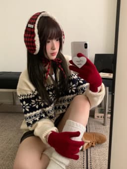 Korean Retro Warm Earmuffs Versatile Autumn And Winter Cold Protection Against Frost Earmuffs