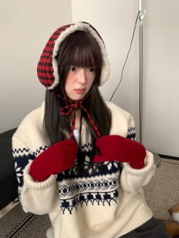 Korean Retro Warm Earmuffs Versatile Autumn And Winter Cold Protection Against Frost Earmuffs