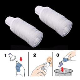 20pcs Ear Thermometer For Braun Thermoscan Replacement Lens Filters Probe Cover ABS Ear Muffs High Quality Ушной термометр