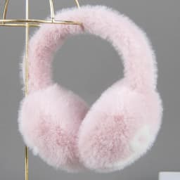 Winter Outdoor Hot Sale Fake Mink Fur Earmuffs Luxury Women Keep Warm Fake Mink Fur Earmuff Girl Winter Ear Protection