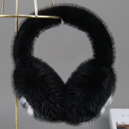 Winter Outdoor Hot Sale Fake Mink Fur Earmuffs Luxury Women Keep Warm Fake Mink Fur Earmuff Girl Winter Ear Protection