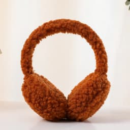 Cute Plush Headphones Winter Earmuffs Women's Warm Soft Ear Covers Imitation Cashmere Hair Band Fashion Earflap Outdoor Supplies