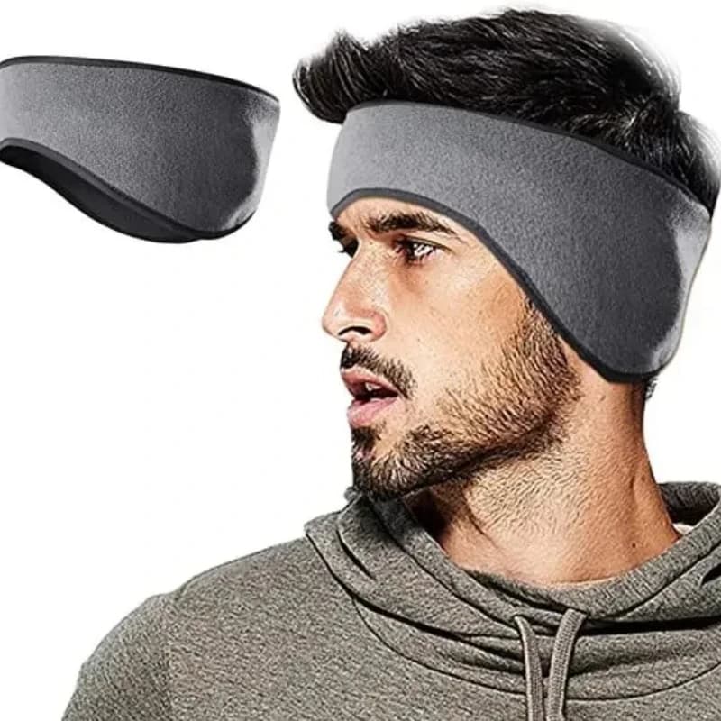 Thick Fleece Warm Ear Cover Windproof Cold Weather Outdoor Sports Headband for Cycling Running Winter