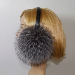 Hight Quality Faux Fox Fur Earmuffs Women Winter Keep Warm Faux Fur Earmuffs Girls Ear Warmer Faux Fox Fur Plush Ear Muff