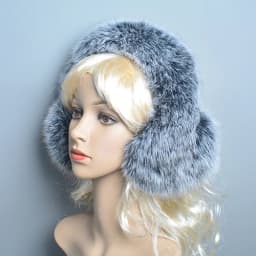 New Winter Earmuffs Fur Real Women Warm Gift Girlfriend 2026 Female Fluffy Natural Fox Fur Protection Headphones Ear Warmer